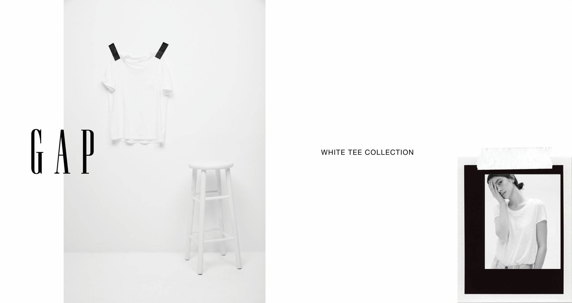 GAP White Tee Collection