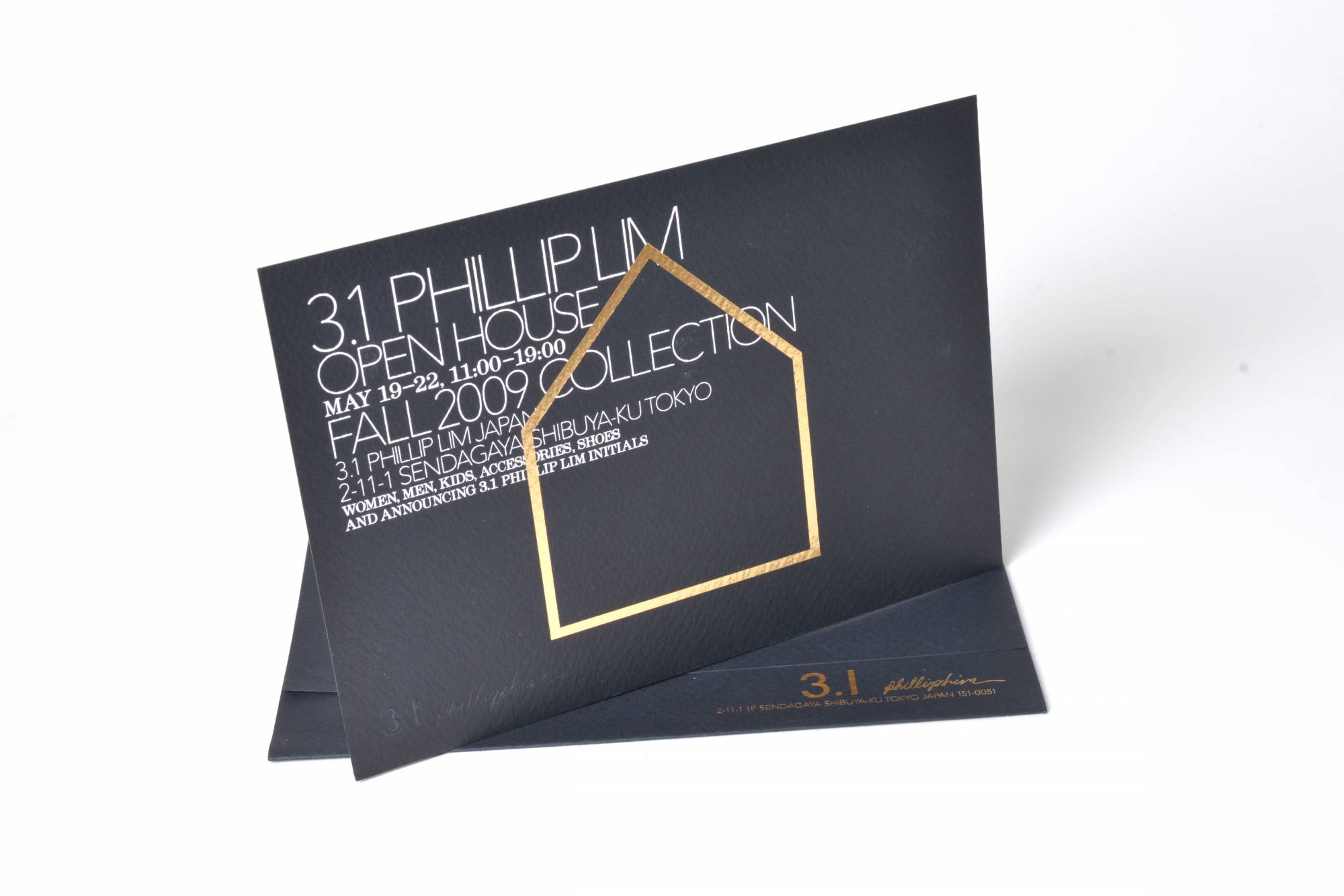 3.1 Phillip Lim Invitation Design – Fall 2009 Collection